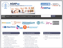 Tablet Screenshot of agapap.org